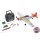 EZ-Wings Mini P-51 Mustang RTF 450mm 1+1 Li-Po Battery USB Charger