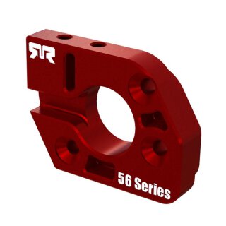 Arrma ARA320591 Aluminium Motorplatte 56 Series rot