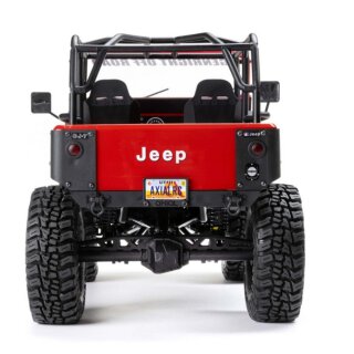 Axial AXI03008T1 1/10 SCX10 III Jeep CJ-7 4WD Brushed RTR, Rot