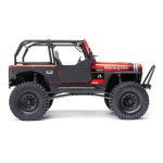 Axial AXI03008T1 1/10 SCX10 III Jeep CJ-7 4WD Brushed RTR, Rot