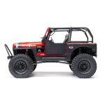 Axial AXI03008T1 1/10 SCX10 III Jeep CJ-7 4WD Brushed RTR, Rot