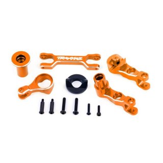 Traxxas X-MAXX Servosaver-Umlenkung Alu orange X-Maxx