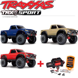 Traxxas 82024-4 TRX-4 SPORT Pickup-Crawler 1:10 Crawler 2.4GHz - Inkl Seilwinde