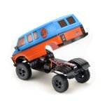 Absima 18028V2 1:18 EVO Crawler "Rock Van V2" 2Gear blau/orange RTR