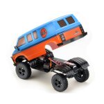 Absima 18028V2 1:18 Rock Van V2 2-Gang EVO Crawler RTR - blau/orange