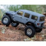 Axial AXI00002V3T3 1/24 SCX24 Jeep Wrangler JLU 4X4 Crawler Brushed RTR grau