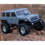 Axial AXI00002V3T3 1/24 SCX24 Jeep Wrangler JLU 4X4 Crawler Brushed RTR grau