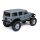 Axial AXI00002V3T3 1/24 SCX24 Jeep Wrangler JLU 4X4 Crawler Brushed RTR grau