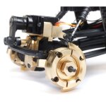 Axial AXI302004 Knuckle Weights, Brass (4): SCX24, AX24