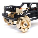 Axial AXI302006 Rear Upper Link Mount, Brass: SCX24