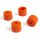 Maverick MV150538 RC Radunterlegscheiben (Orange/4Stück)