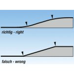 NOCH 99360 Auffahrt ohne Böschung 7% Spur H0