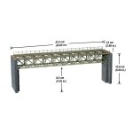 NOCH 67020 Stahlbrücke Spur H0