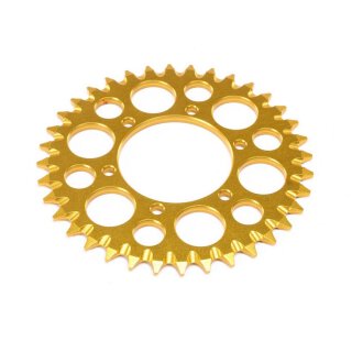 Losi LOS362007 Hub Chain Sprocket, Gold: Promoto-MX