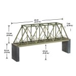 NOCH 67029 Kastenbrücke Spur H0