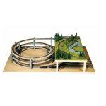 NOCH 53001 LAGGIES Gleiswendel-Komplettbausatz, Grundkreis,