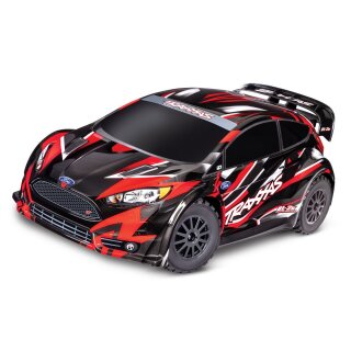 Traxxas 74154-4 Ford Fiesta ST Rally 1:10 4WD TQ BL-2S brushless Clipless rot