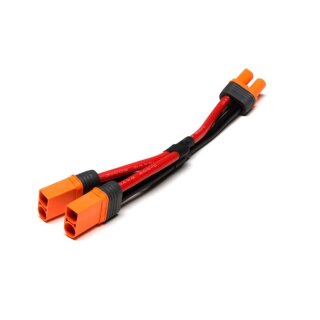 Spektrum SPMXCA509 Paralleler Y-Kabelbaum: IC5 Batterie mit 6" Drähten