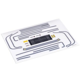 Traxxas 9827 Aufkleberbogen für 78 Chevy K10 Truck TRX4M High Trail