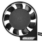Team Corally C-53116-2 Ultra High Speed-Lüfter XF-40 BEC 40 mm schwarz/silber