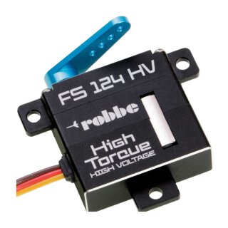 robbe 9125 FS 124 BB MG HV Digital Servo mess.kompatibel X10 Mini, mit Softstart