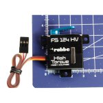 robbe 9125 FS 124 BB MG HV Digital Servo mess.kompatibel X10 Mini, mit Softstart