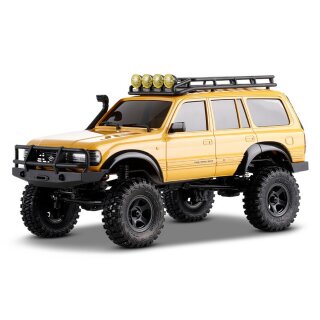 FMS FCX18 Toyota LC80 1:18 - RTR 2.4GHz Gelb