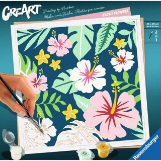 Ravensburger 23729 Malen nach Zahlen Exotic Plants Ab 7 Jahren