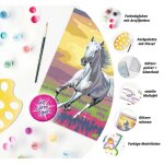 Ravensburger 23768 Malen nach Zahlen Galoppierender Schimmel Ab 9 Jahren