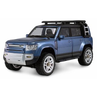 Amewi 22664 1:24 D110X24 Metall Scale Crawler 4WD RTR blau