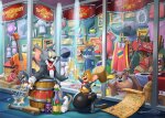 Ravensburger 16925 Puzzle Ruhmeshalle von Tom & Jerry Teileanzahl 1000