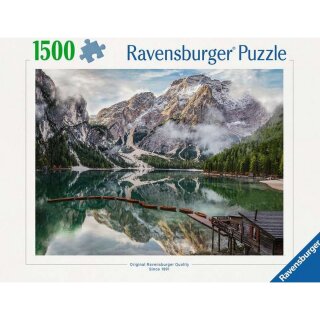 Ravensburger 17600 Puzzle Lago di Braies, Pragser Wildsee Teileanzahl 1500