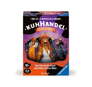 Ravensburger 22471 KartenspieleGesellschaftsspiele & Brettspiele Kuhhandel - Festival