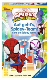 Ravensburger 22594 ReisespieleKinderspiele Spidey and his Amazing Friends - Auf gehts, Spidey-Team!