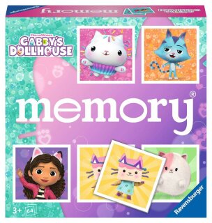 Ravensburger 22596 KinderspieleGesellschaftsspiele & Brettspiele memory® Gabbys Dollhouse