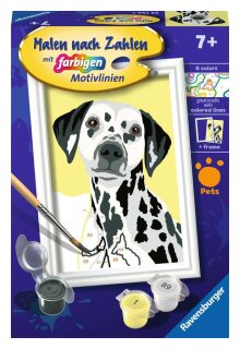 Ravensburger 23755 Malen nach Zahlen Kinder Niedlicher Hund