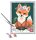 Ravensburger 23765 Malen nach Zahlen Kinder Blumiger Fuchs