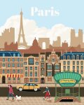 Ravensburger 23687 Malen nach Zahlen Erwachsene Colorful Paris