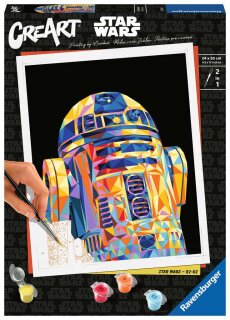 Ravensburger 23730 Malen nach Zahlen Erwachsene Star Wars - R2-D2
