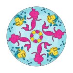 Ravensburger 23847 Zeichnen lernen Midi Mandala-Designer Disney Princess