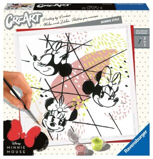 Ravensburger 20127 Malen nach Zahlen Erwachsene Minnie Style