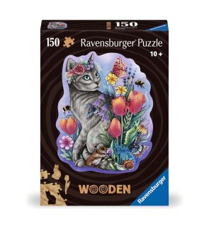 Ravensburger 00757 Puzzle Frühlingskatze Teileanzahl 150