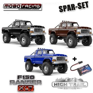Traxxas 97044-1 TRX-4M Ford F-150 High Trail 1/18 RTR 2x Akku / Lader Spar-Set