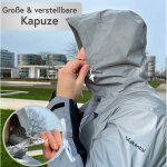 Valkental Softshelljacke Funktionale & reflektierende Softshelljacke - Herren Dunkelblau