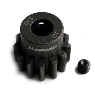H-Speed HSPX413 Stahlritzel 13 Zähne M1,5 8mm Bohrung