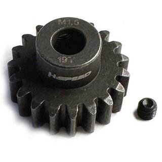 H-Speed HSPX419 Stahlritzel 19 Zähne M1,5 8mm Bohrung