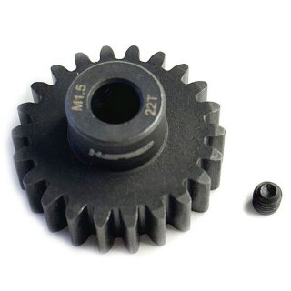 H-Speed HSPX422 Stahlritzel 22 Zähne M1,5 8mm Bohrung
