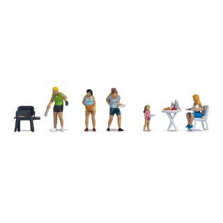 NOCH 15881 Menschen beim Camping Spur H0