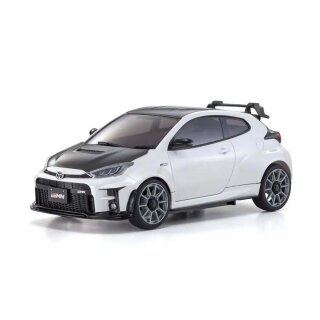 Kyosho K.MZP470PW Autoscale Mini-Z Toyota GRMN Yaris Circuit Pearl White (MA020)