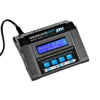 T2M T1234 Wizard X6S+ 100W Ladergerät m. Balancer für NiMh/Nicd/LiPo/Li-ion/LiFe